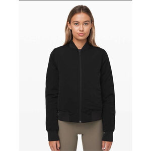 Lululemon Non-Stop Bomber *Reversible
Black (Second Release) SZ 6 W4BDGS